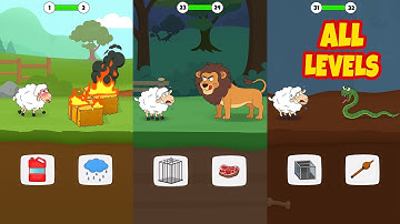 Save The Sheep- Rescue Puzzle - All Levels