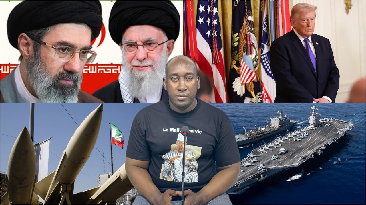 Amara Sylla : Le Porte Avions Américain Recule Face à l’Iran.