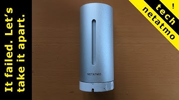 Netatmo buitenmodule defect - demontage