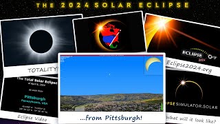 the total solar eclipse of april 8, 2024 from pittsburgh, pa