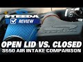 2015-2021 Mustang Open vs. Closed Lid Air Intakes | Steeda Review