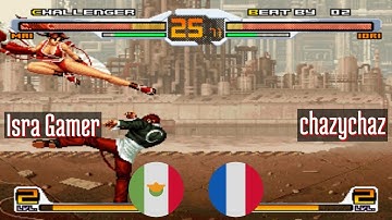 FT5 @svcsplus: Isra Gamer (MX) vs chazychaz (FR) [SNK vs Capcom svc Fightcade] Apr 10