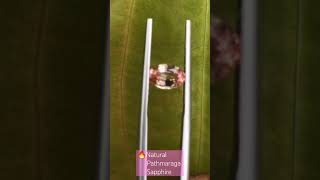 Natural Pathmaraga Sapphire | Pathmaraga  Sapphire | #Gemstone