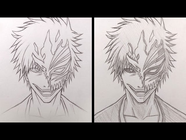 Compre Ichigo desenho fácil ichigo kurosaki desenho anime lron em