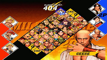 Capcom vs. SNK 2: Mark of the Millennium 2001 - No_Name vs KensouCL