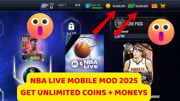Nba Live Mobile HACK - HOW TO GET UNLIMITED COINS + MONEYS FREE ON IOS/ANDROID 2025 (NEW)