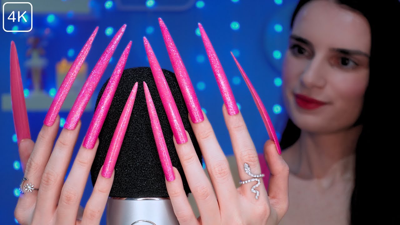 ASMR EXTREME 🔥 MONSTER XXL Nails 😱 Mic Scratching - Brain Scratching for INSTANT SLEEP - No Talking