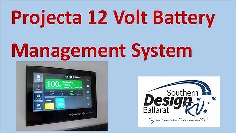 Projecta 12 volt Battery Management System
