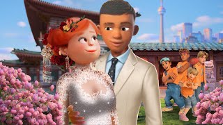 Turning Red Pixar Wedding Mei Lee With Robaire You Want It? I Want It! GlowUp Kluz Cartoon