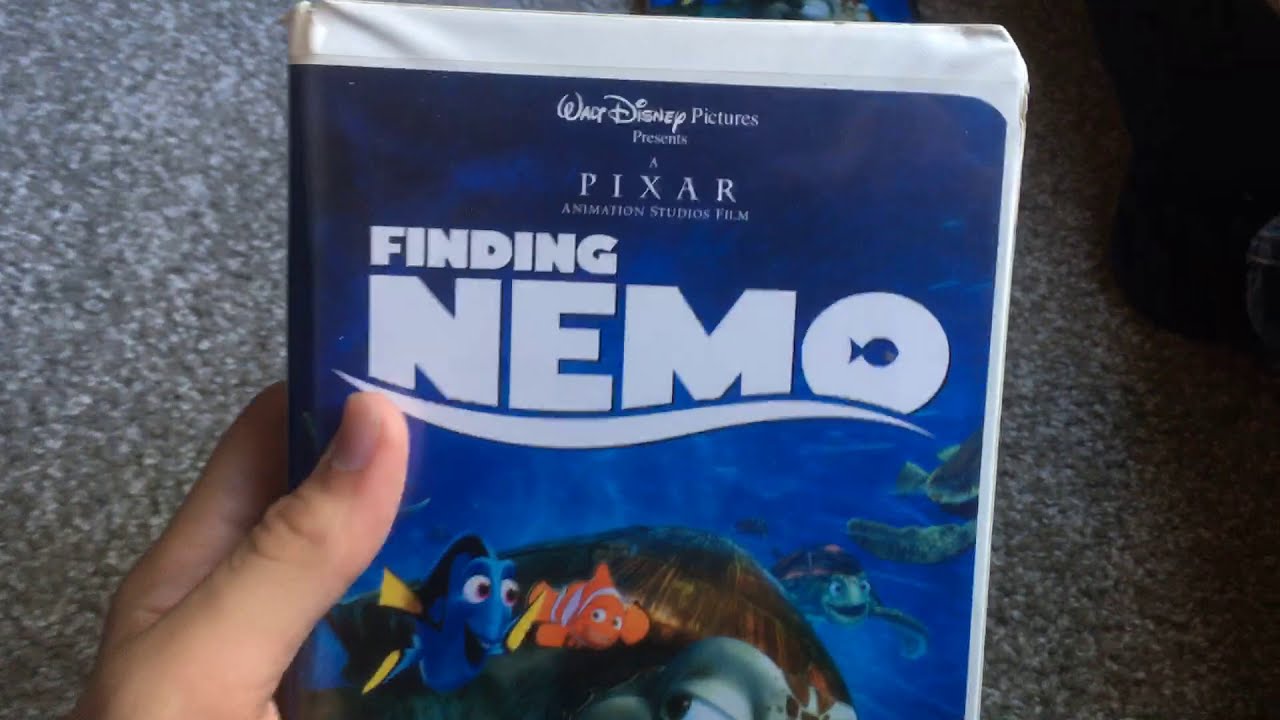 Finding Nemo Vhsdvd Review Youtube 