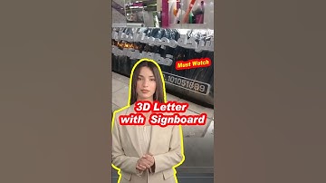 3D lettering 🔥 with signs is ready #ytshorts #trending #viralvideo