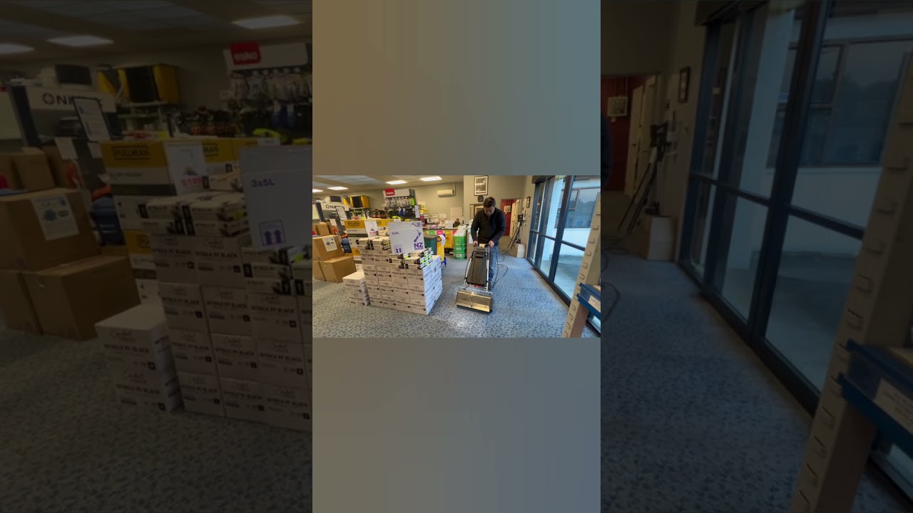 Rotowash TM5R in Action.  The best CRB Carpet cleaner ever!