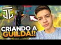 FREE FIRE AO VIVO!🔥 CRIANDO A GUILDA JUST TRY! 🔥 LGD KARLLUS #300K