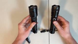Tactical Flashlights Compared IkeeRuic vs Victoper