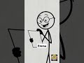 Stickman Copied Homework… Then Copied the Name Too! 😂📚 #shorts #comedy #funny