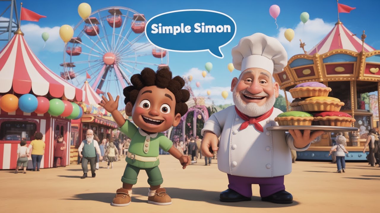 Simple Simon 🎶 Classic Kids Songs & Nursery Rhymes | Little Learners