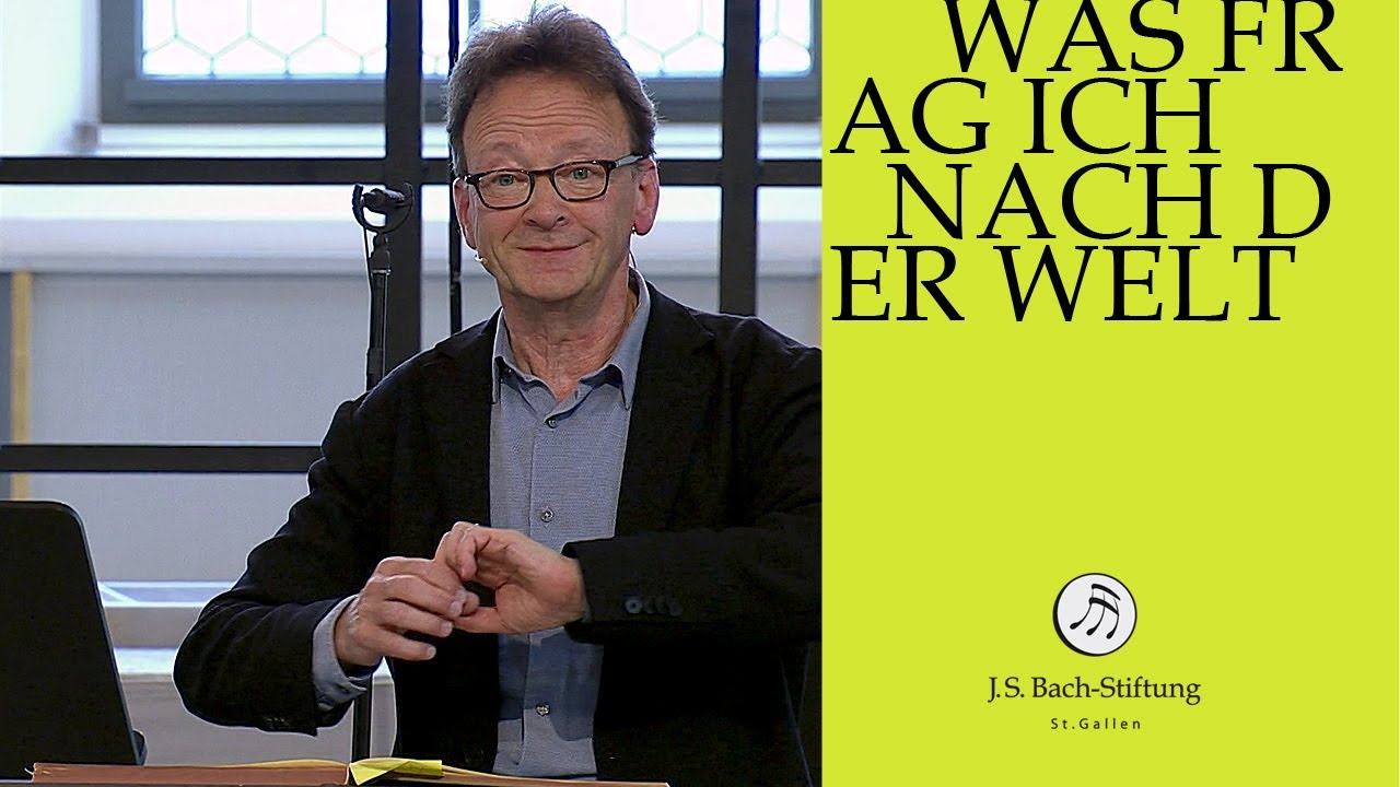 Bach-Stiftung workshop