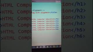 header tag with alignment in HTML5 and CSS3