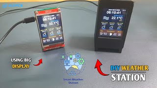 How to Make a Weather Station with Touch Response | Step-by-Step DIY Tutorial | JLCPCB screenshot 2
