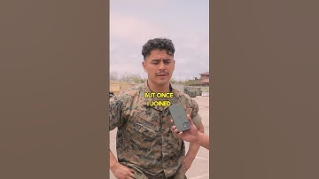 He was 30lbs overweight when he went to boot camp 🤯