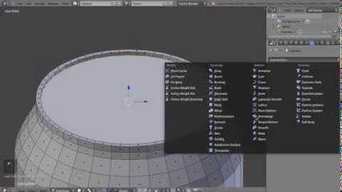 How to model a pop can in Blender Part 1