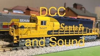N scale Kato SD40-2 Snoot conversion to DCC and sound