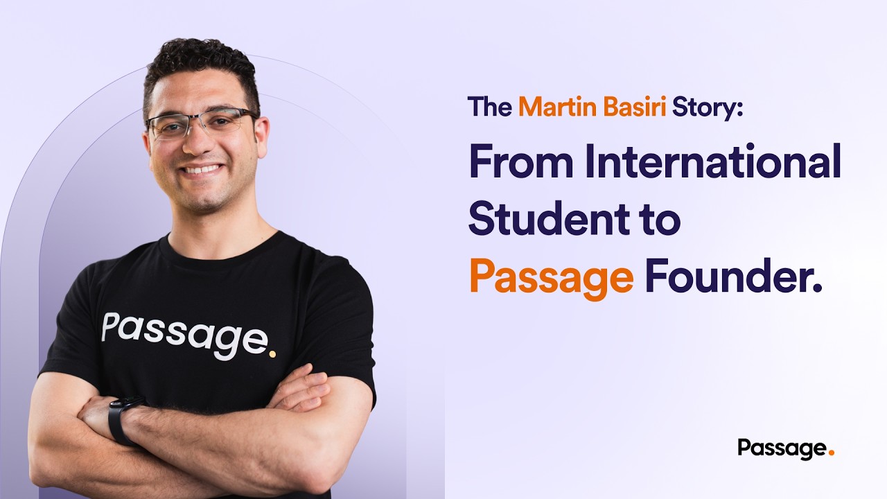 The Story Behind Passage with Founder Martin Basiri - YouTube