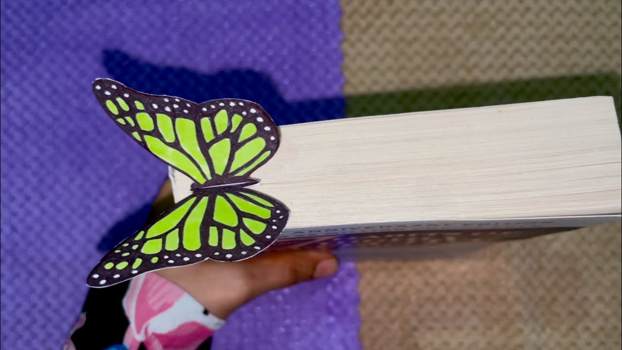 Easy Butterfly Bookmark🦋 