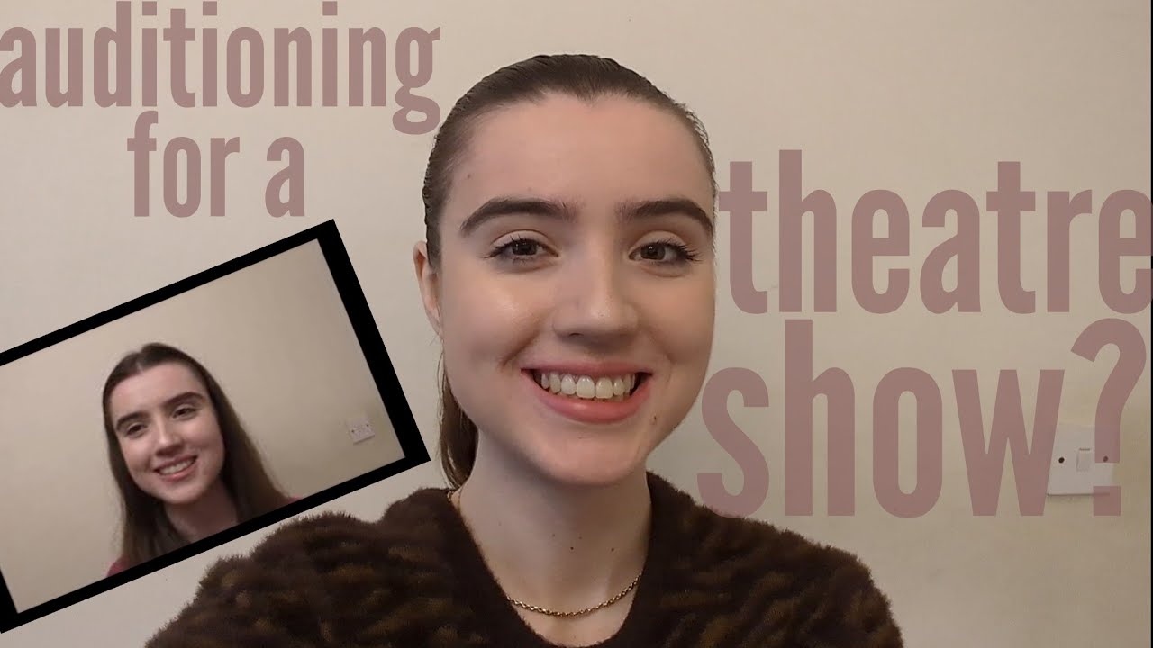 how I prepare and film a self tape audition for a theatre job - YouTube