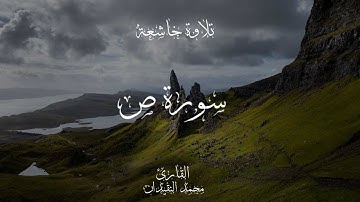 محمد النقيدان سورة ص Muhammad-Al-Naqhida Surah-sad
