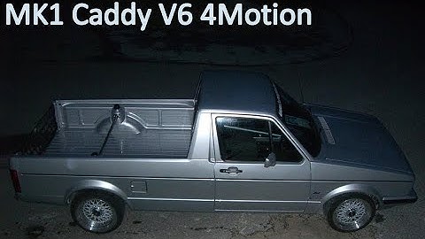 Mk1 Caddy V6 4motion