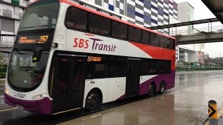 SBS 3440U Volvo B9TL Wright Gemini (SBS Transit) (Service 102) (Sengkang to Jalan Kayu)