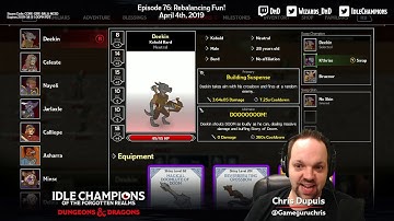 Idle Champions of the Forgotten Realms, 4/4/19