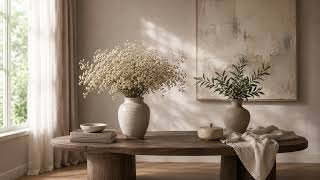 Vintage Floral Serenity | Cozy Cottage Ambience for TV. Soft Morning Light & Flowers | screenshot 5