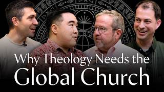 Why Theology Needs the Global Church | Steve Pardue, Wilson Jeremiah, Adam Smith, Michael Horton
Dr. Steve Pardue (Philippines/USA), Wilson Jeremiah (Indonesia), Michael Horton, and Adam Smith discuss the significance of global theology in a rapidly shifting church landscape, where the majority of Christians today are now outside North America and Europe.
They examine why theology must engage voices from outside the West for deeper unity and gospel understanding. Drawing from their diverse experiences and the book Why Evangelical Theology Needs the Global Church, they explore how cultural contexts enrich theological reflection, the value of catholicity in the church, and the theological reasons for attending to the Spirit’s work across nations. This conversation is presented by Theo Global from Chiang Mai, Thailand.
THEO GLOBAL
Theo Global annual symposiums gather brothers and sisters who teach theology in more than 70 seminaries and Bible colleges around the world. Our annual events include South Asia, East Africa, and the Middle East. We are working to expand to Southeast Asia and Latin America in the near future.
https://solamedia.org/theoglobal/
00:00 Global Theology and Evangelical Church
03:34 Global Shift in Theology
09:20 Balancing Faith and Cultural Identity
13:34 Catholicity and Church Unity
16:34 Majority World Theology Origins
20:16 Unfelt Needs in Global Theology
22:57 Understanding Perspectives in Community
26:54 Herman Bavincks Theological Vision
28:19 Gods Design for the Church
PROPHET, PRIEST, AND KING - https://solamedia.org/theologytogether/
Get your copy of the first release of Theology Together, a five-volume theology series created in partnership with Zondervan featuring leading theologians from across Africa, Asia, Latin America, and the Middle East.
Dr. Steve Pardue directs the ThM/PhD in theological studies and church history at the Asia Graduate School of Theology and teaches theology at the International Graduate School of Leadership in Manila, Philippines. He is the author of Why Evangelical Theology Needs the Global Church and the coeditor of 10 books, including Majority World Theology and Asian Christian Theology.
Dr. Wilson Jeremiah is a Faculty Lecturer in Theological Studies and VP of Human and Public Relations at SEABS in Malang, Indonesia
FOLLOW US
Newsletter: https://solamedia.org/subscribe/
Instagram https://www.instagram.com/solamediaorg/
X/Twitter https://x.com/solamediaorg
Facebook https://www.facebook.com/solamediaorg/
WHO WE ARE
Sola is home to White Horse Inn, Core Christianity, Modern Reformation, and Theo Global. Our mission is to serve today’s global church by producing resources for reformation grounded in the historic Christian faith. Our vision is to see reformation in hearts, homes, and churches around the world.
https://solamedia.org/ Why Theology Needs the Global Church | Steve Pardue, Wilson Jeremiah, Adam Smith, Michael Horton