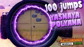 100 PLAYERS JUMPED ON YASNAYA POLYANA - PUBG MOBILE