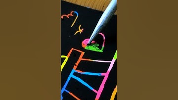 Drawing on SCRATCH NOTEPAD ✨ Eiffel Tower✨ #art #creativeart #satisfying #viral #trend