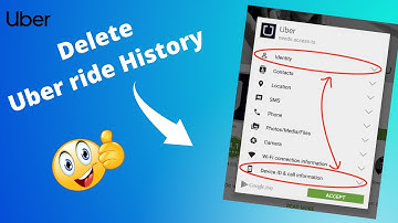How to delete "ride History" in Uber 2023 | Delete ride history on Uber