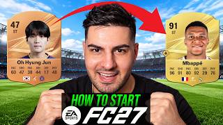 How to START FC 27 ULTIMATE TEAM - FULL GUIDE WALKTHROUGH