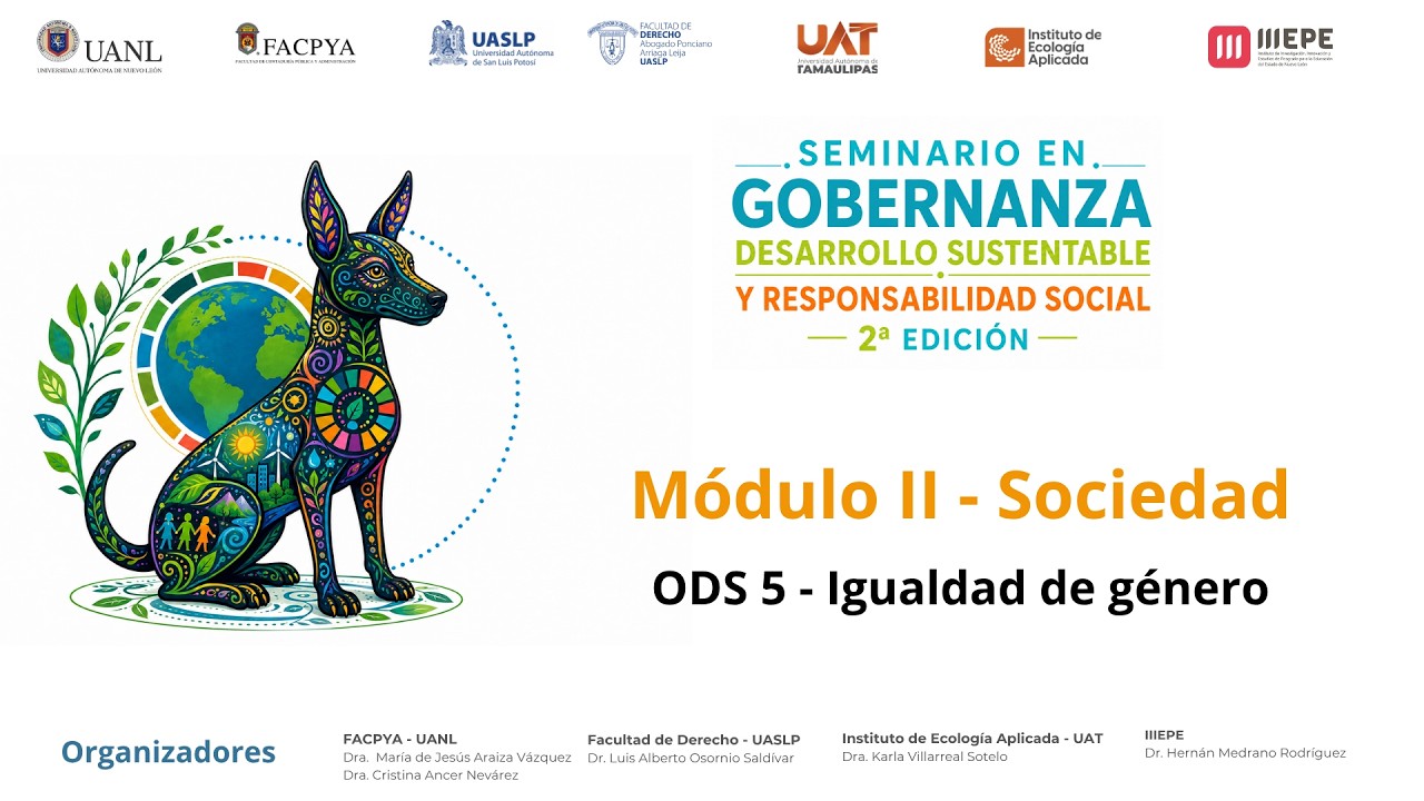 ODS 5 "IGUALDAD DE GÉNERO" 💜 | Semana 9 | Gobernanza, Desarrollo Sustentable y RS