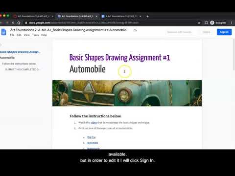 Submitting Assignments on Canvas