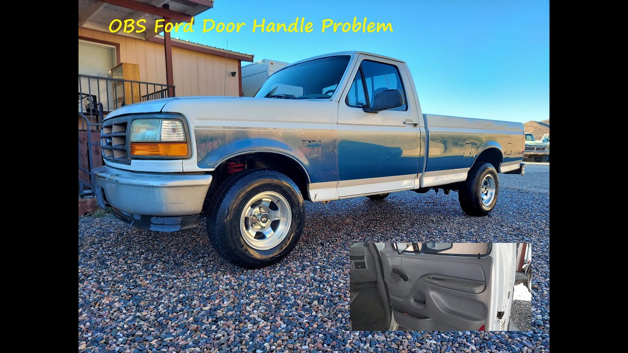 OBS Ford F150 door handle fix - YouTube