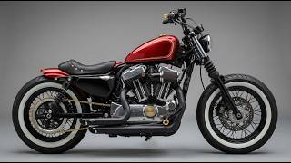 Harley Forty-Eight Custom Bobber Build | ASMR Motorcycle Restoration Harley Forty-Eight Custom Bobber Build | ASMR Motorcycle Restoration