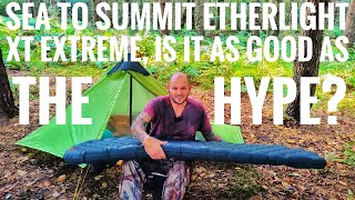 Sea to Summit Etherlight xt Extreme sleeping mat review.