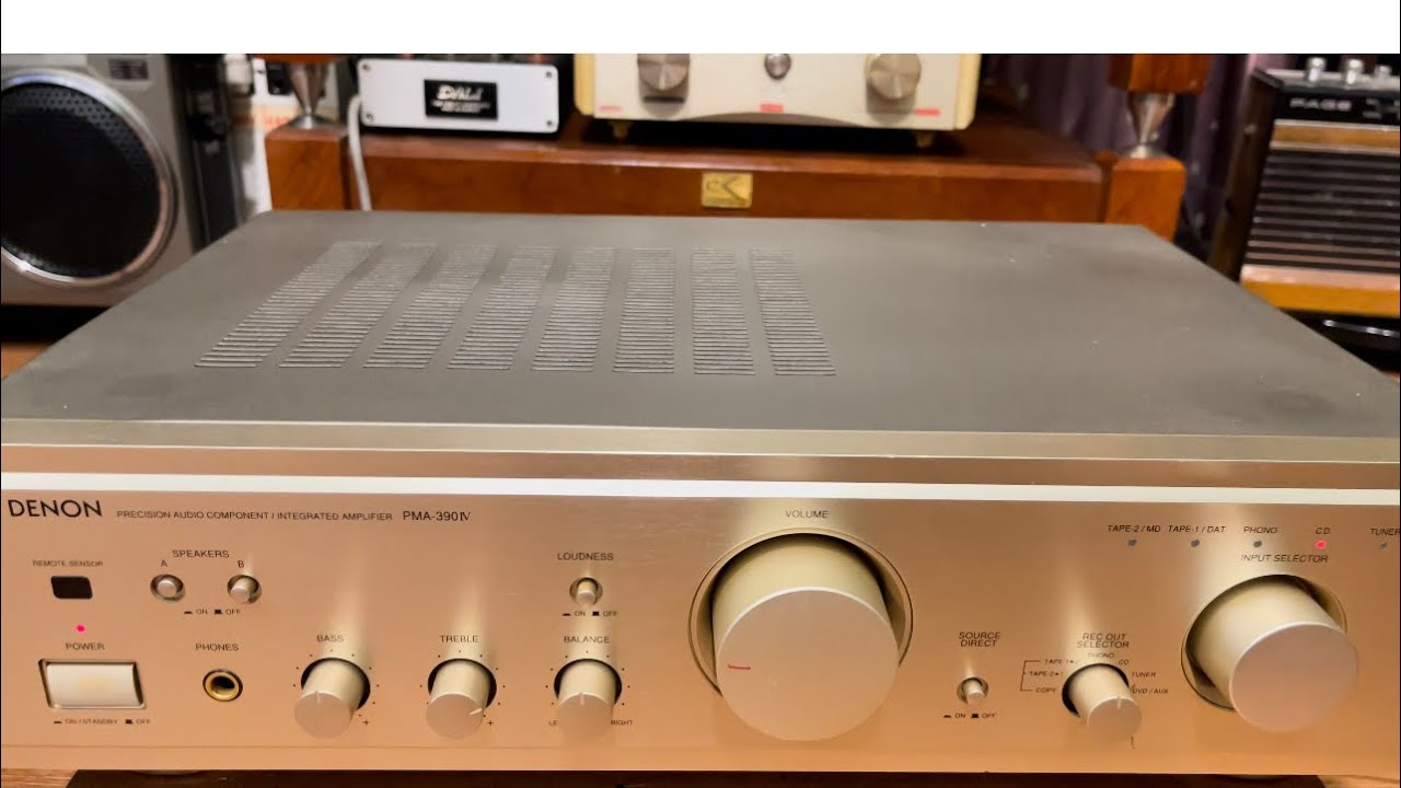 ☆DENON PMA-390II Gold