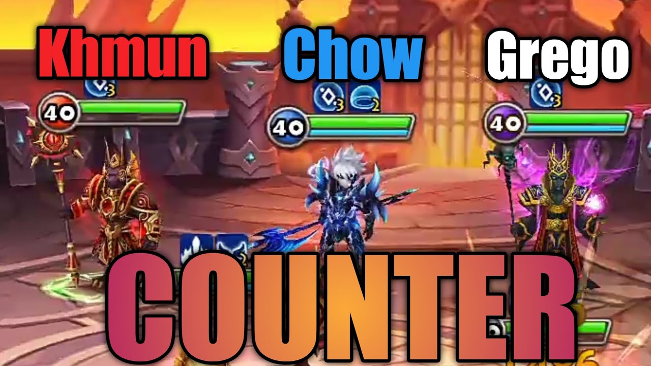 Counter Khmun Chow Grego World Guild Battle Summoners War STC Channel