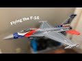 Flying the F-16