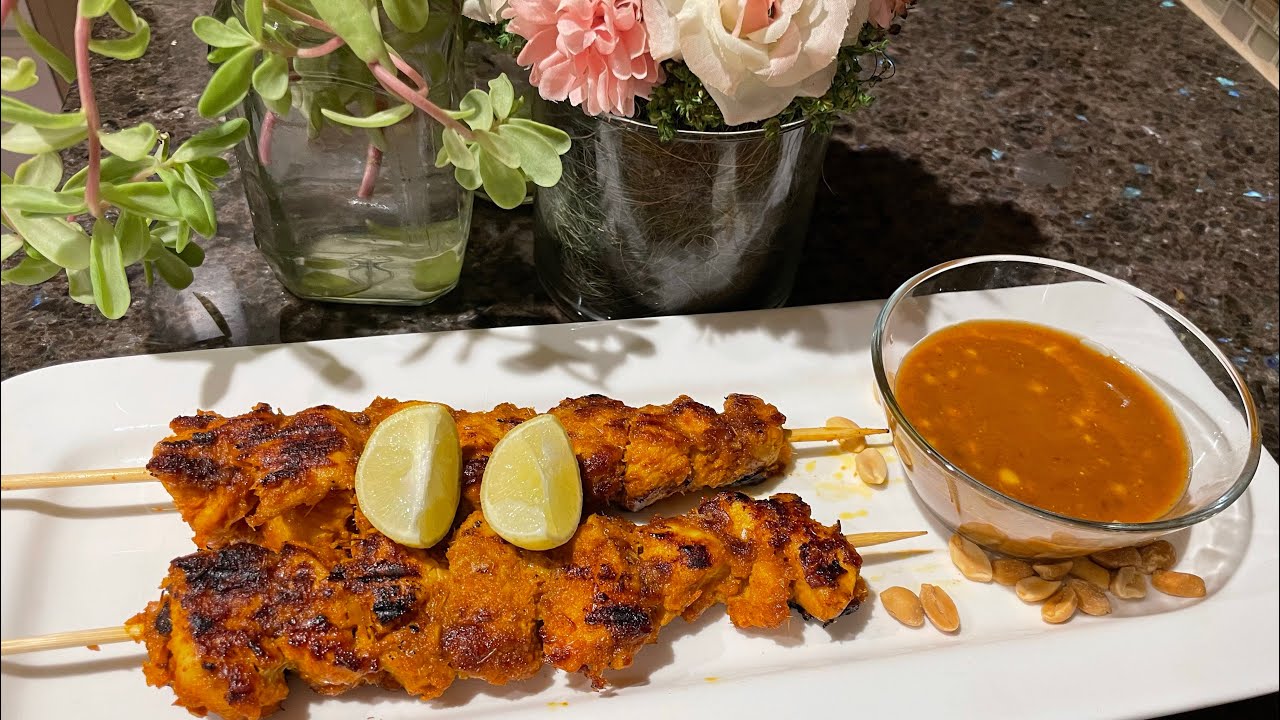Chicken Satay(Indonesian/Thai Starter YouTube