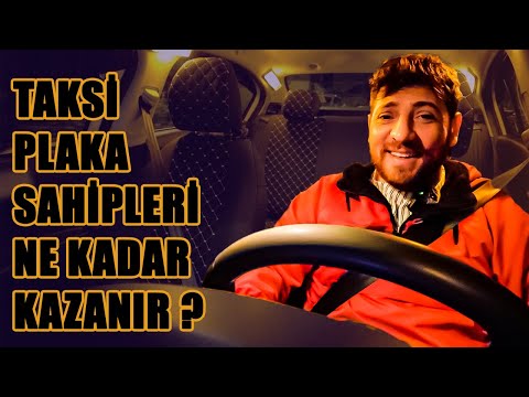 TAKSİ PLAKA SAHİBİ OLMAK NE KADAR KAZANDIRIR ? ( Plakanın Değeri )