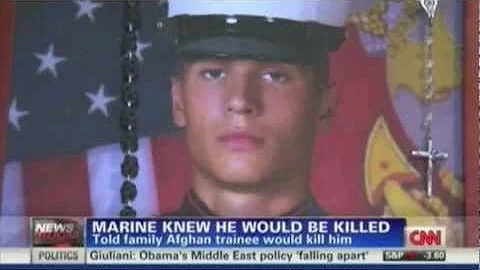 Marine Greg Buckley Knew He Would Be Killed In Afg...
